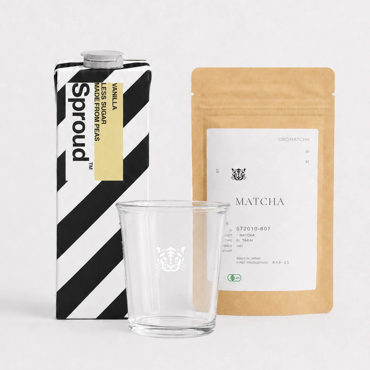Zestaw Vanilla Matcha Latte