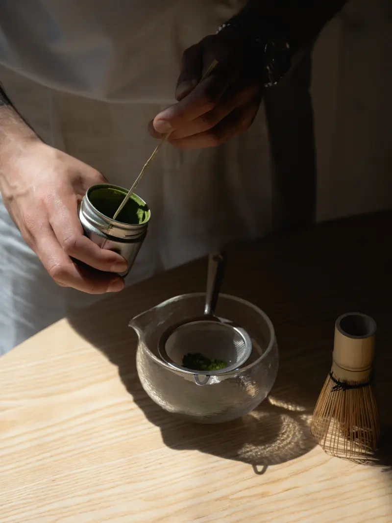 Glass Matcha Bowl